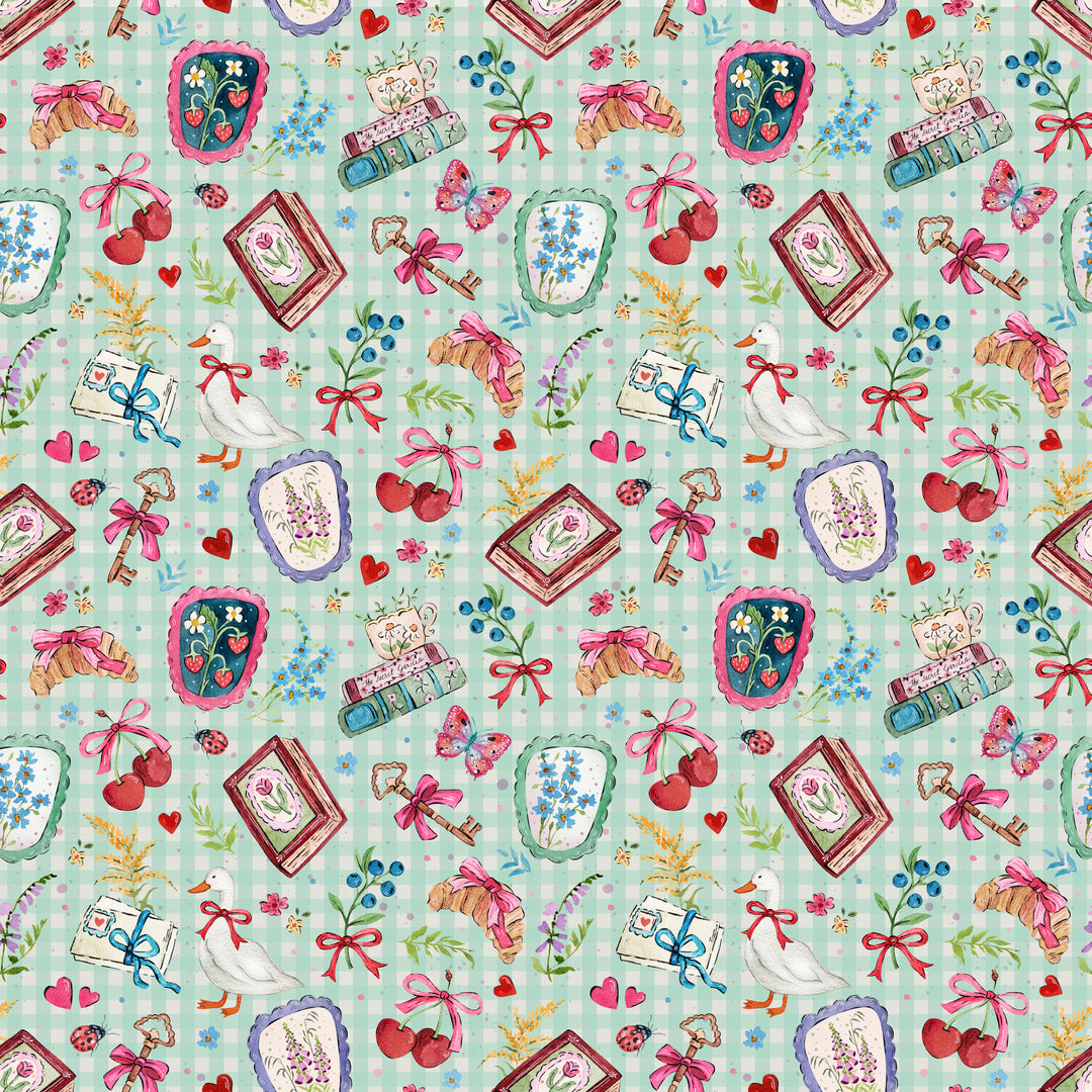 Mini Plush Blanket - Secret Garden