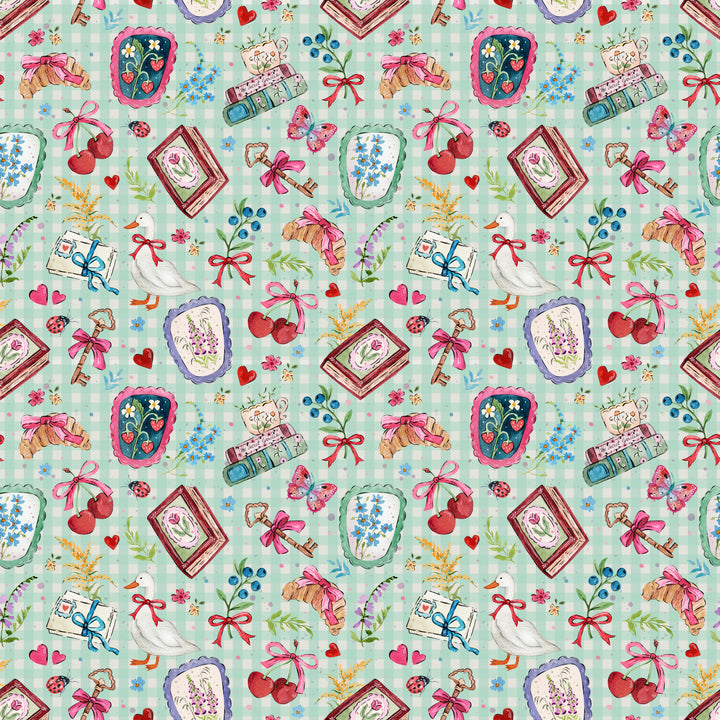 Mini Plush Blanket - Secret Garden
