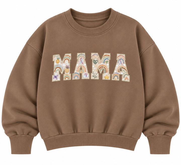 Mama Sweatshirt - Rainbow