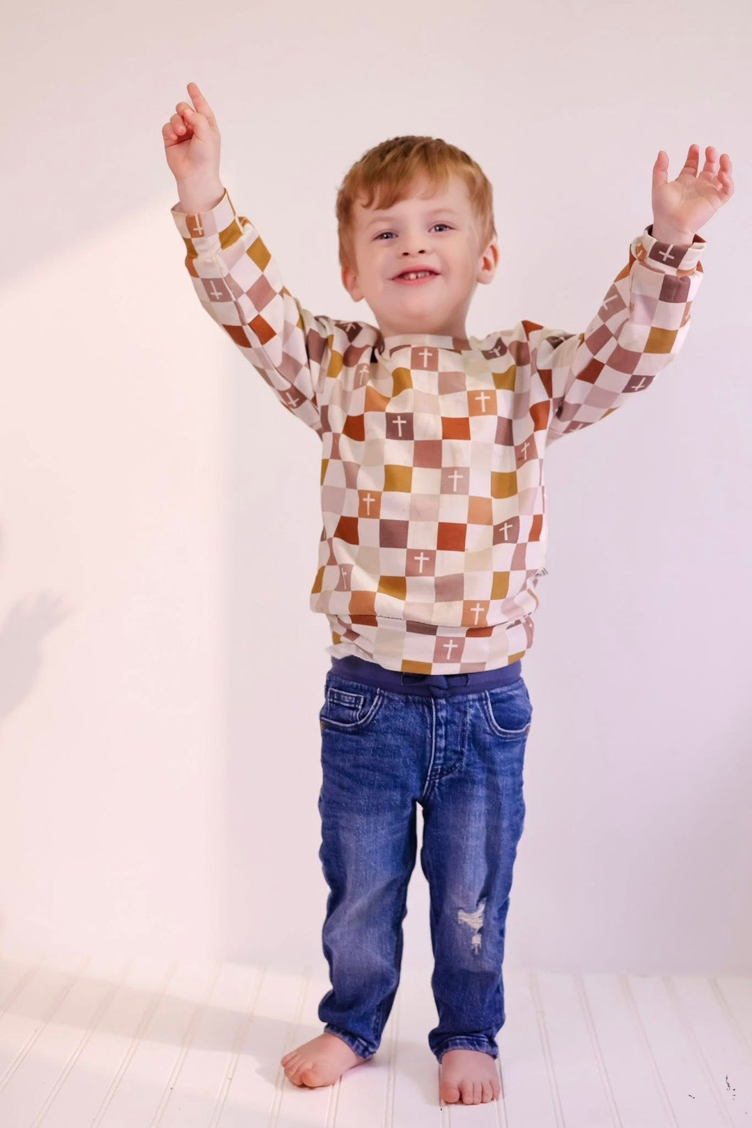 Sweatshirt -  Coat of Many Crosses