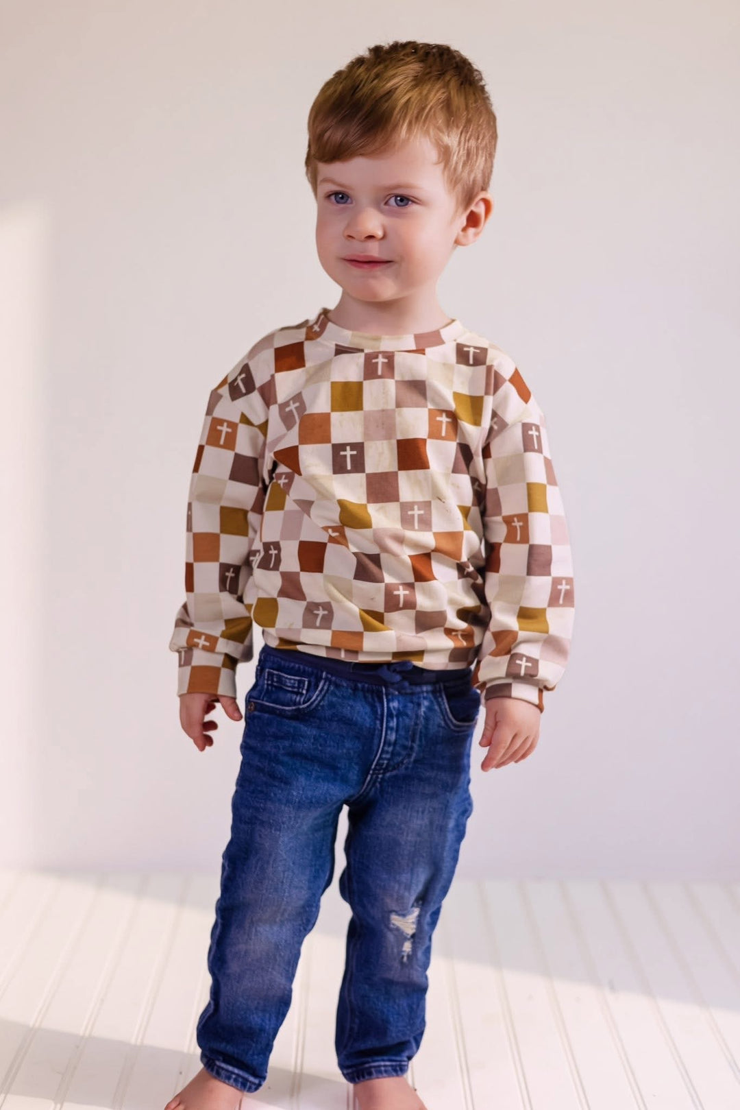 Sweatshirt -  Coat of Many Crosses