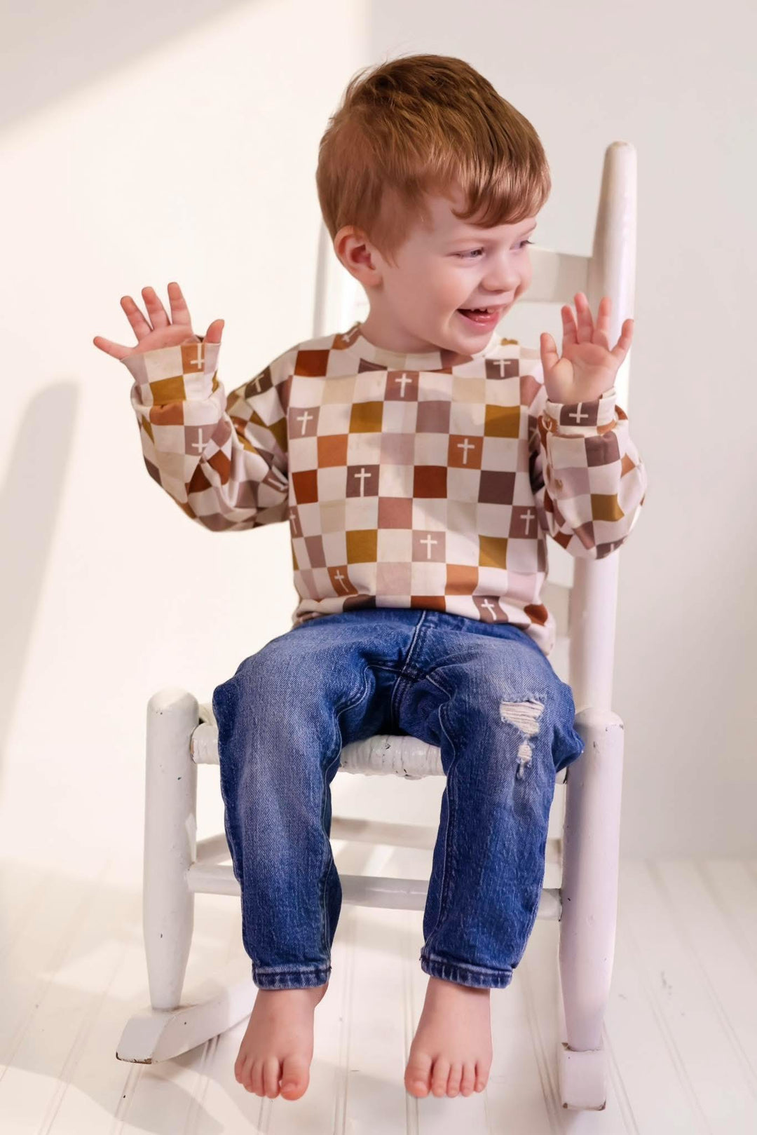 Sweatshirt -  Coat of Many Crosses