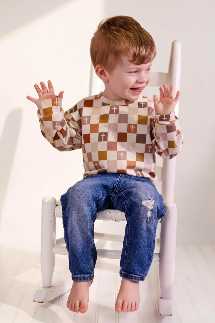 Sweatshirt -  Coat of Many Crosses