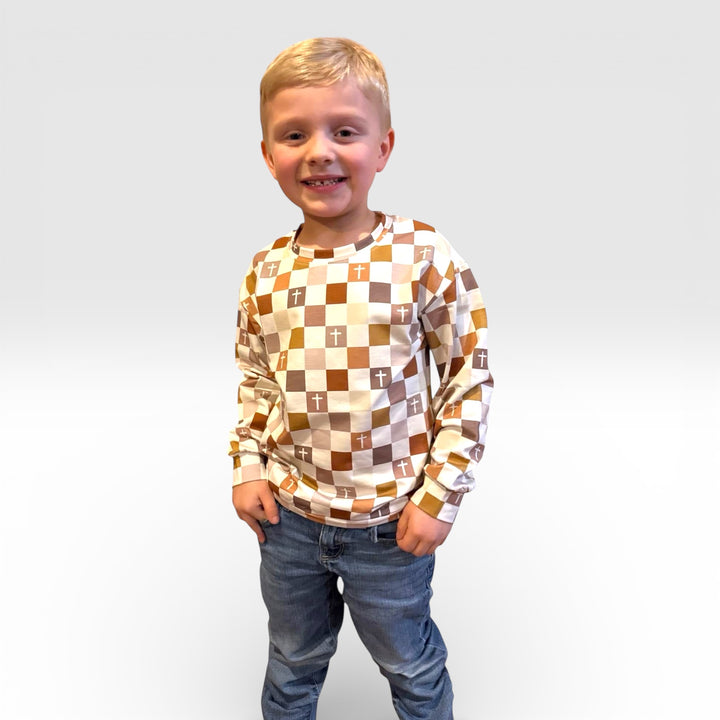 Sweatshirt -  Coat of Many Crosses