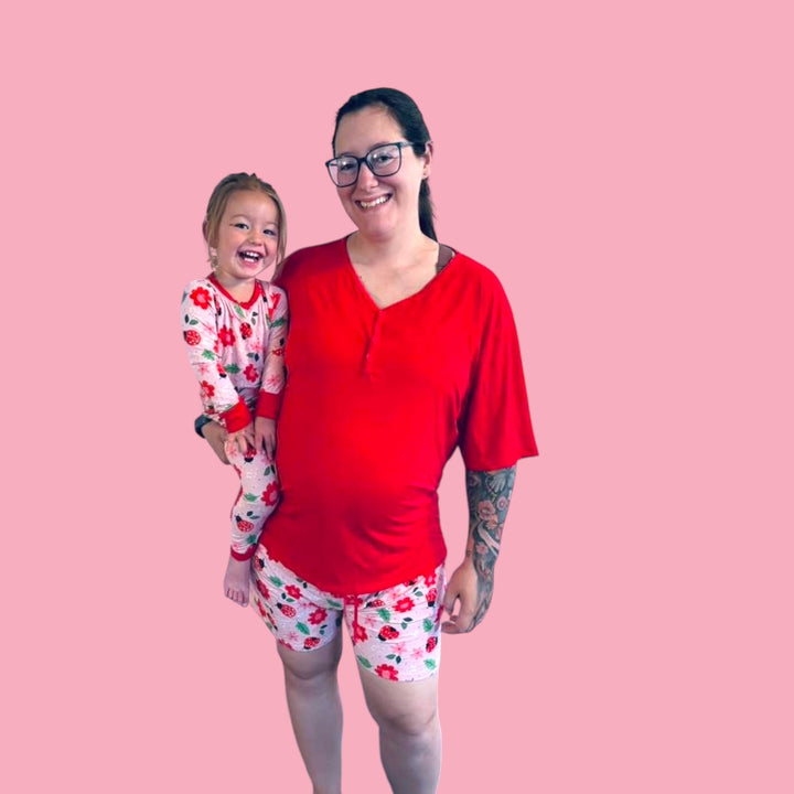 Adult Short Set PJ's - AdoraBug