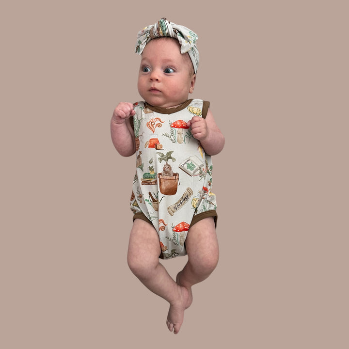 Sleeveless Bubble Romper -  Mischief & Mandrakes