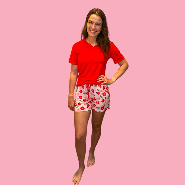 Adult Short Set PJ's - AdoraBug