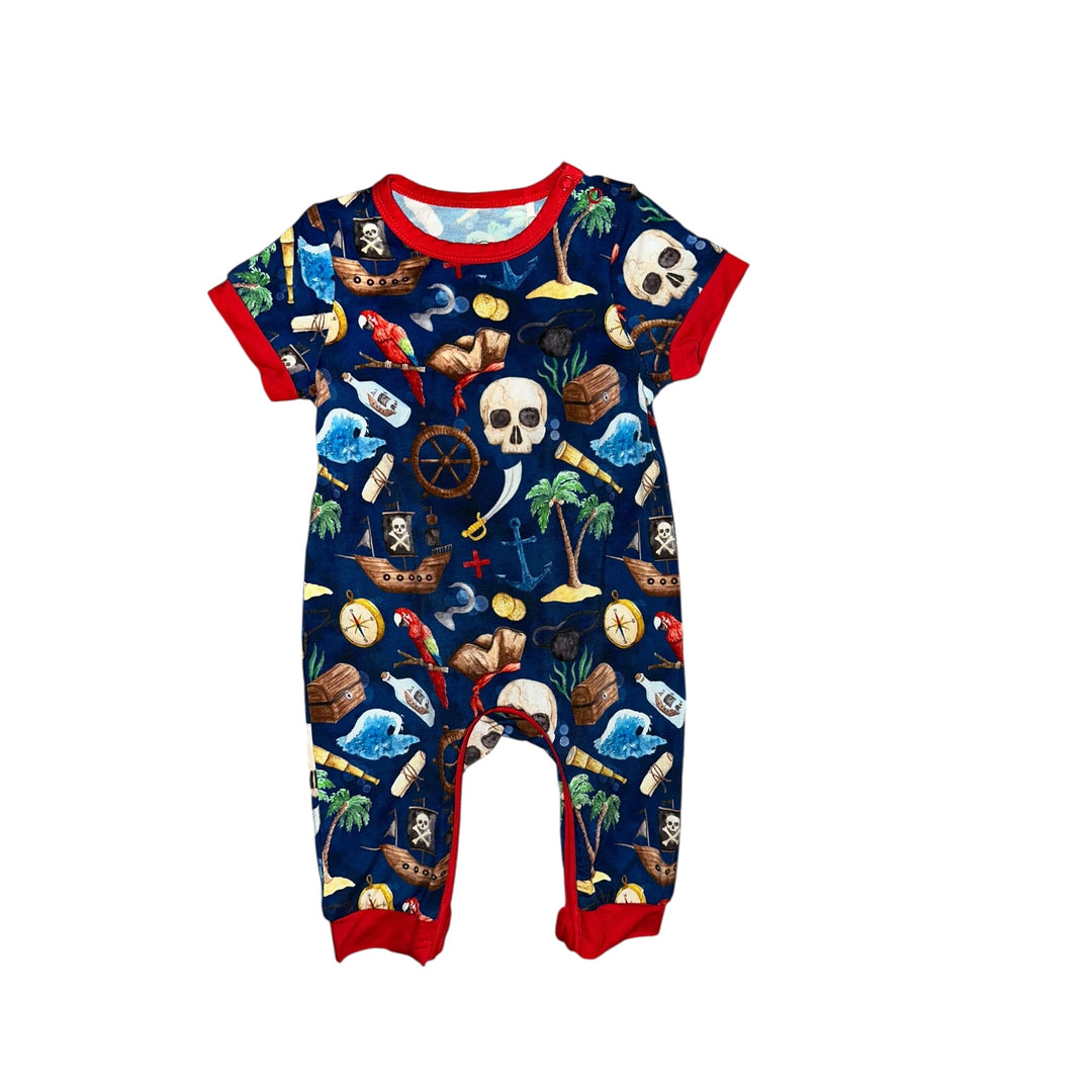 Long Romper -  Shiver me Timbers FIT- TTS