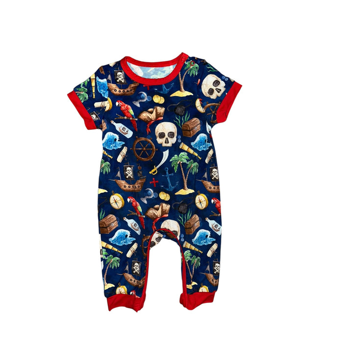 Long Romper -  Shiver me Timbers FIT- TTS