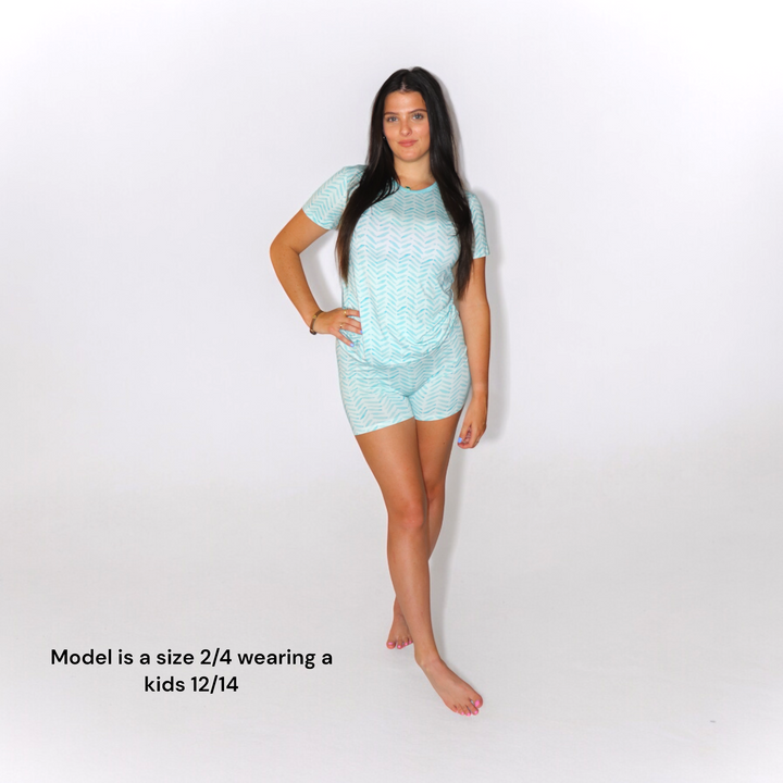 Two-Piece Shorts Set Pajamas - Seas the Day