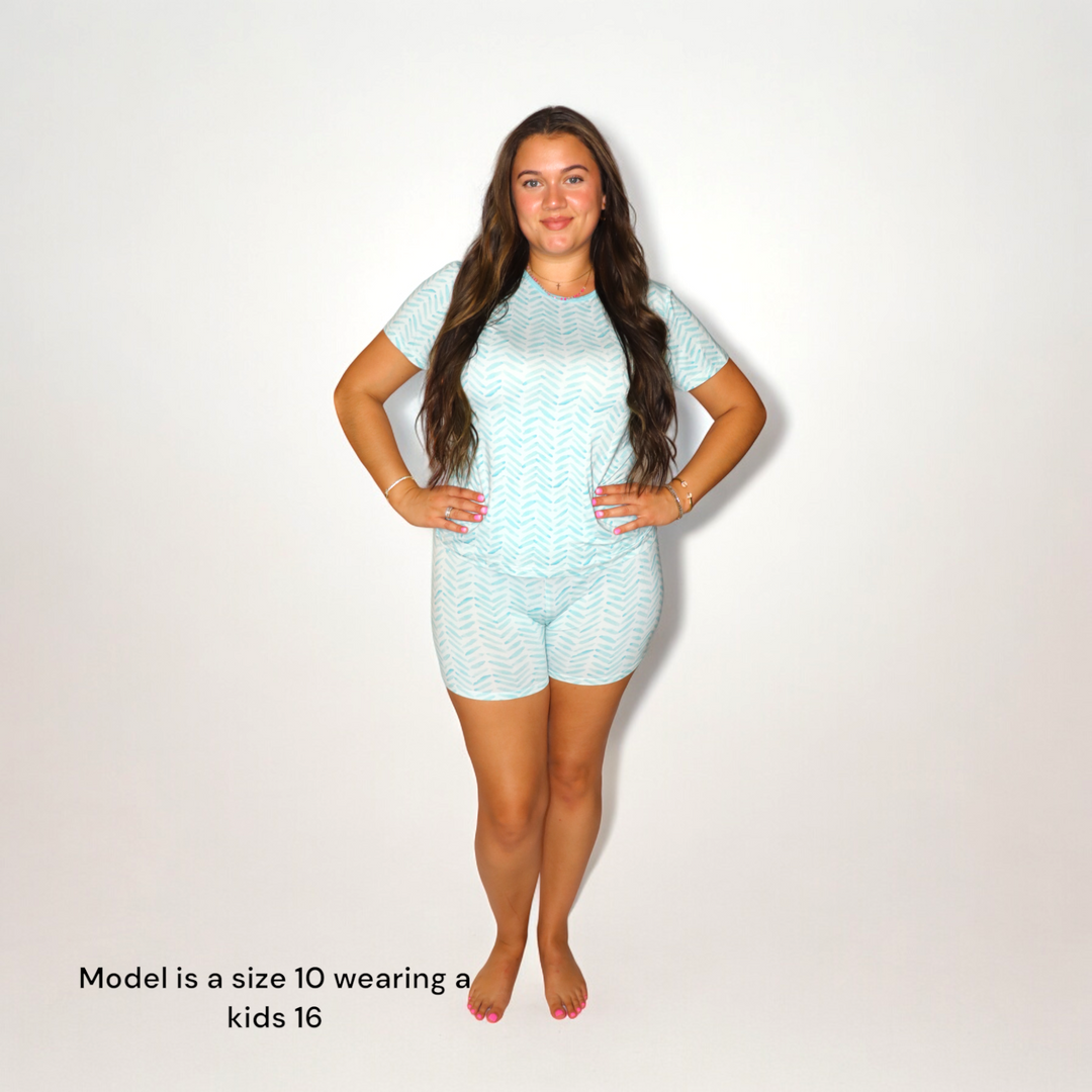 Two-Piece Shorts Set Pajamas - Seas the Day