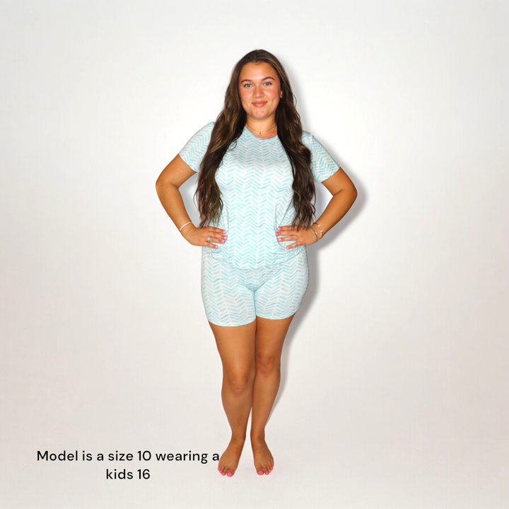 Two-Piece Shorts Set Pajamas - Seas the Day