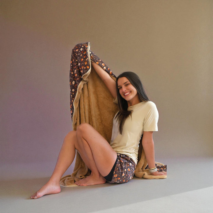 Adult Queen Plush Blanket -  Merritt's Meadow