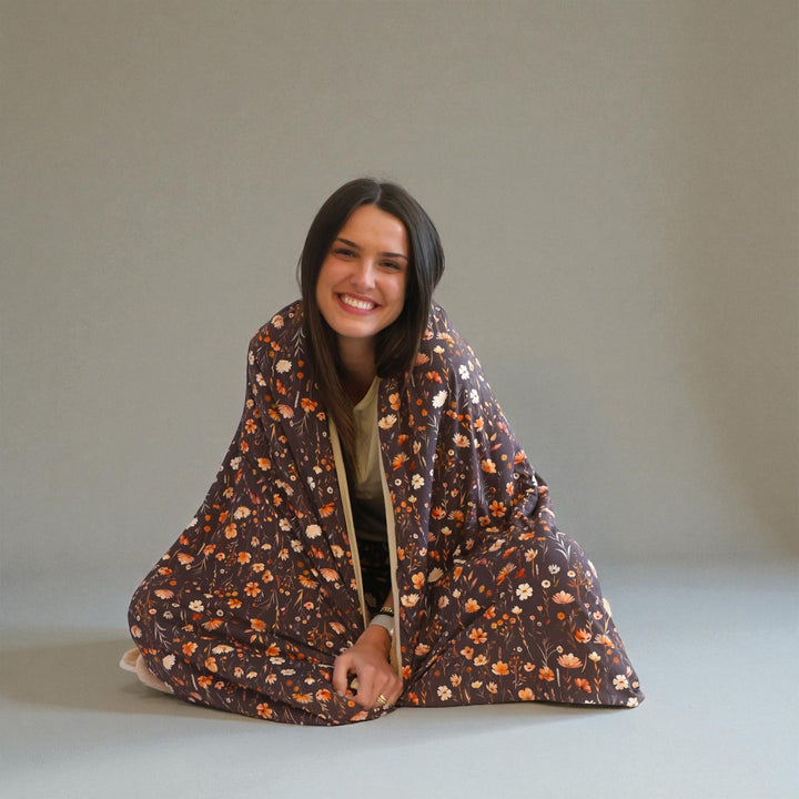 Adult Queen Plush Blanket -  Merritt's Meadow