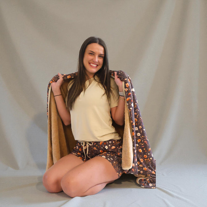 Adult Queen Plush Blanket -  Merritt's Meadow