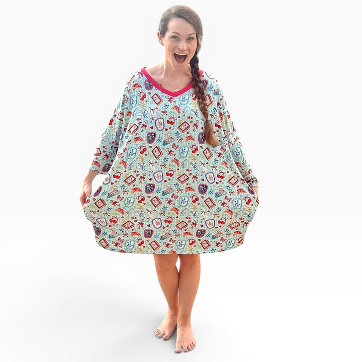 Adult Nightgown-  Secret Garden - One Size