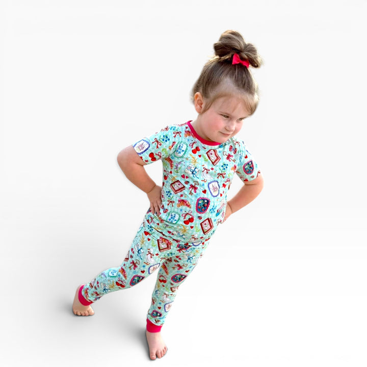 Two-Piece Pajamas - Secret Garden
