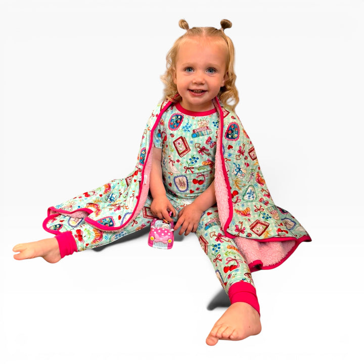 Two-Piece Pajamas - Secret Garden