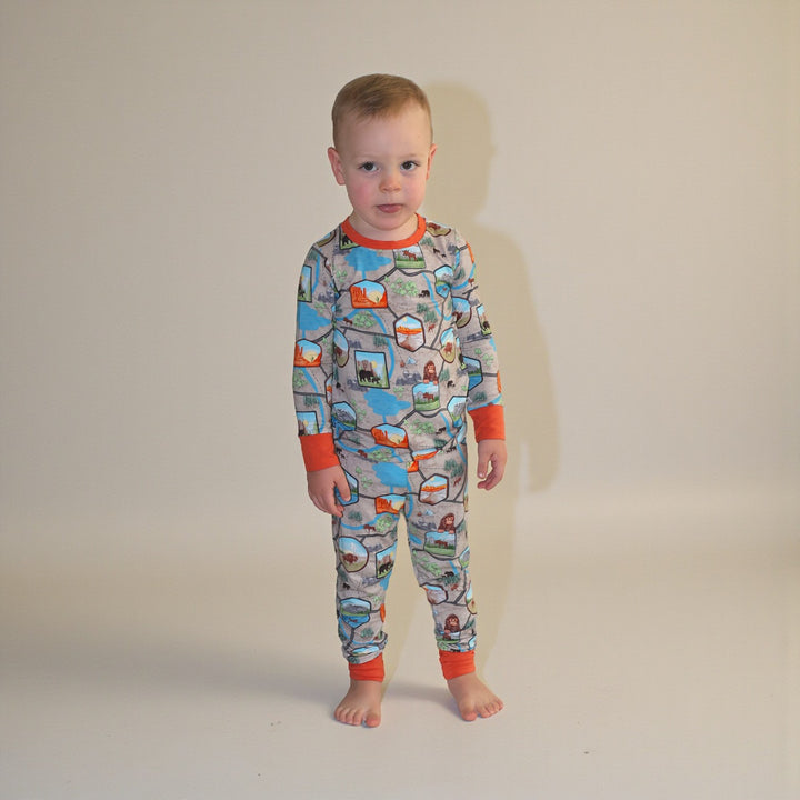 Two-Piece Pajamas - National Treasures