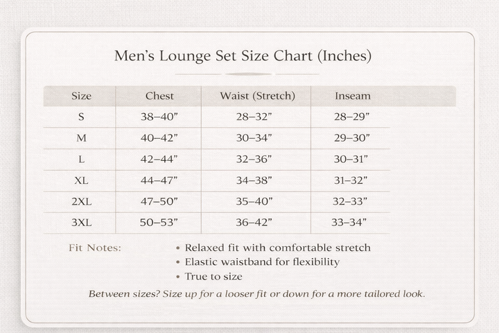 Mens Lounge Set - Black Camo