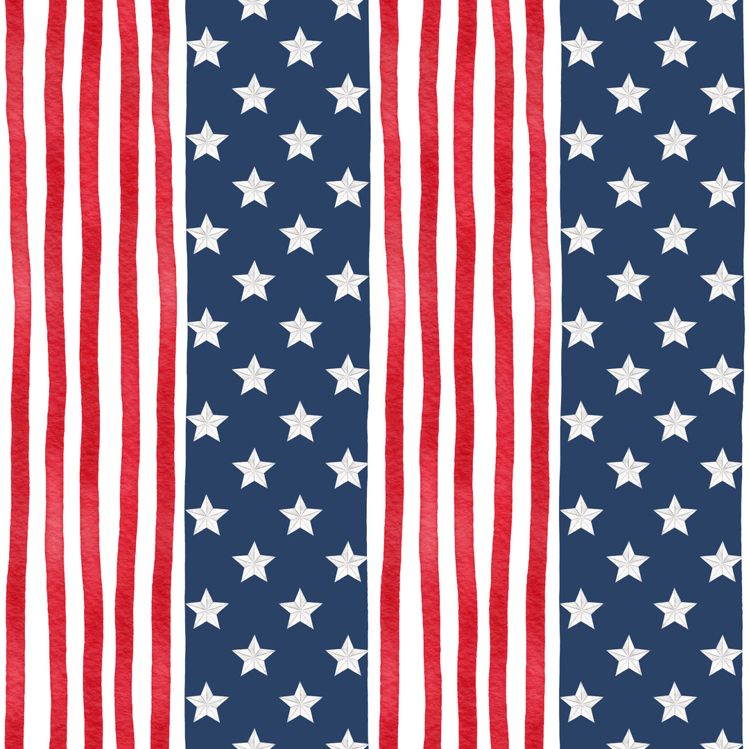 Fourth of July - Pocket tee with Shorts