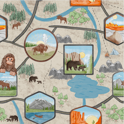 Bubble Romper -  National Treasures