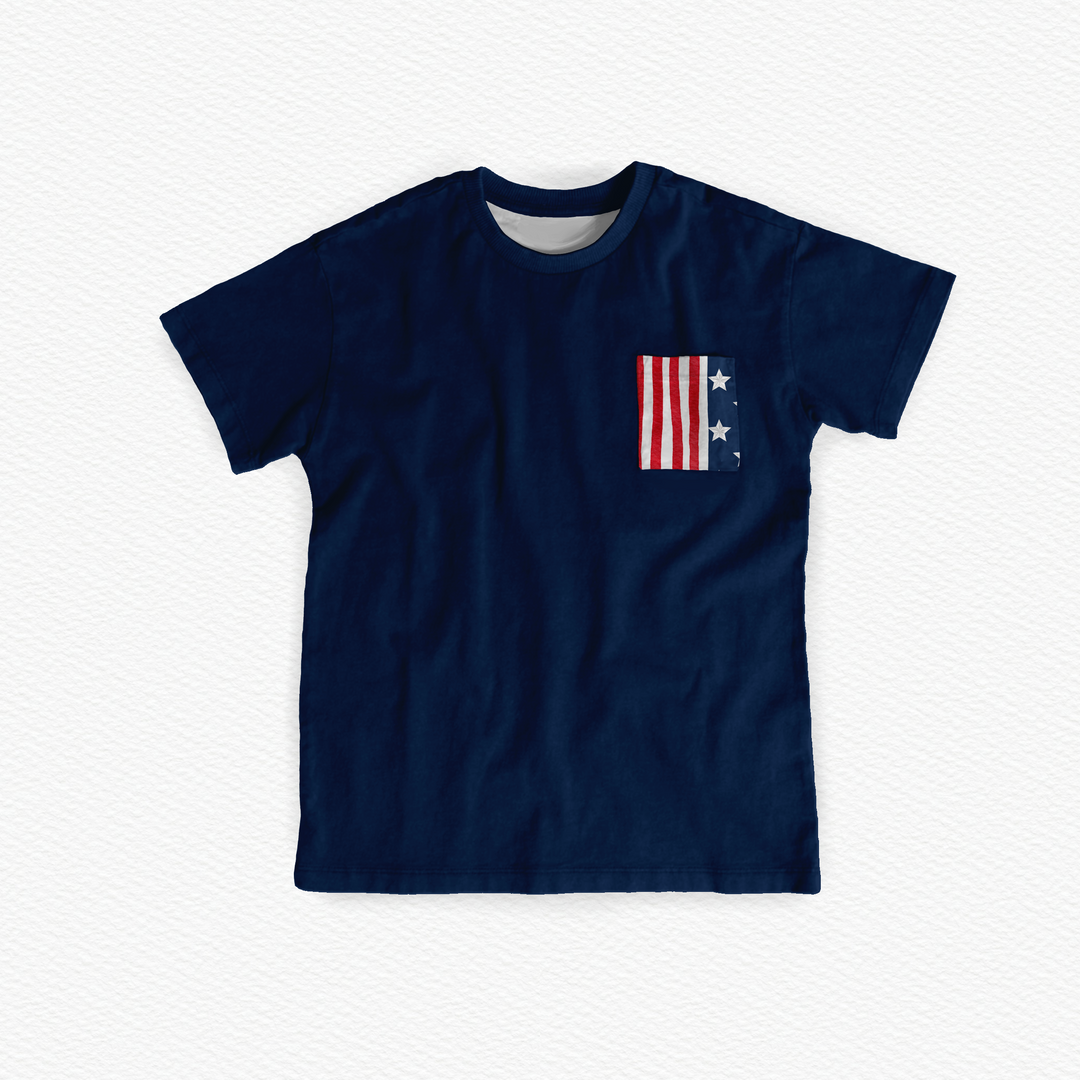 Fourth of July - Pocket tee with Shorts