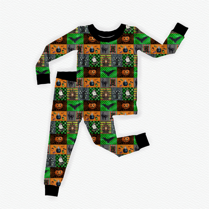 2 Piece - Halloween Patches - Boy/Girl Coordinating