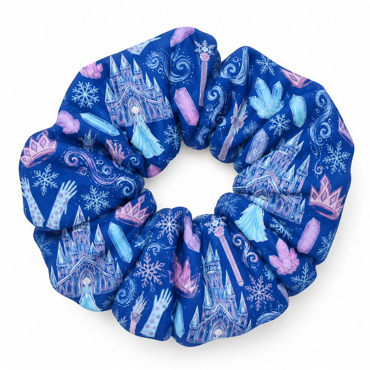 Oversized Scrunchie - Ice Princess