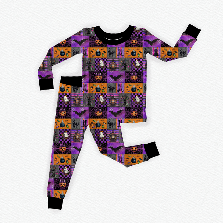 2 Piece - Halloween Patches - Boy/Girl Coordinating