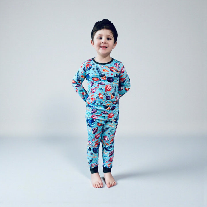 Two-Piece Pajamas - Cosmic Cuddles