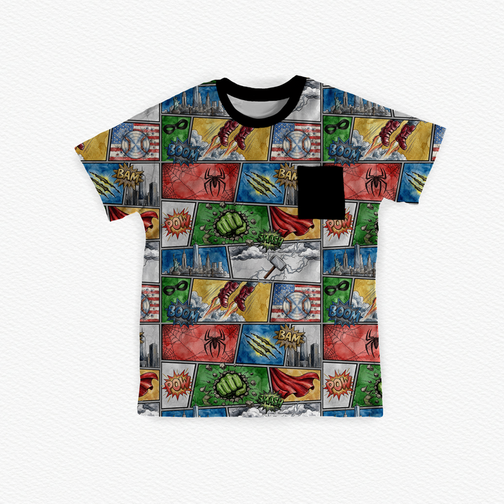 Pocket TShirt - SuperHero