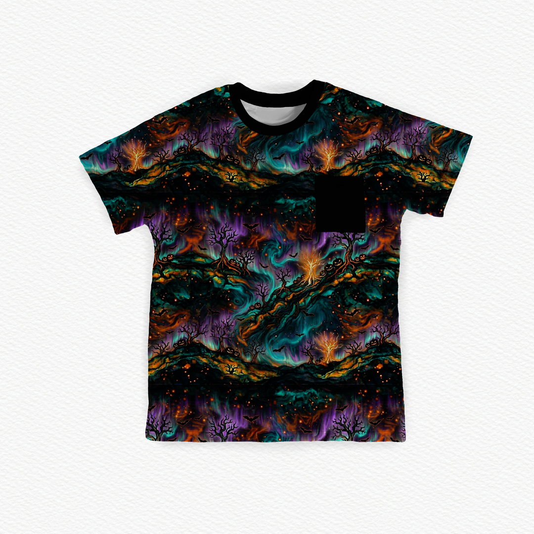 Pocket TShirt - Northern Lights