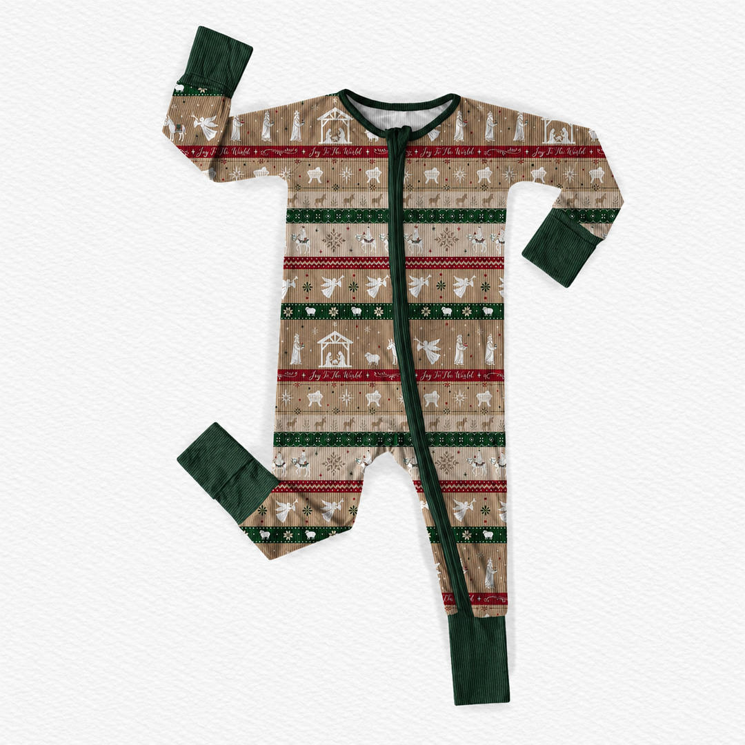 Zippy - Christmas - Nativity Ribbed