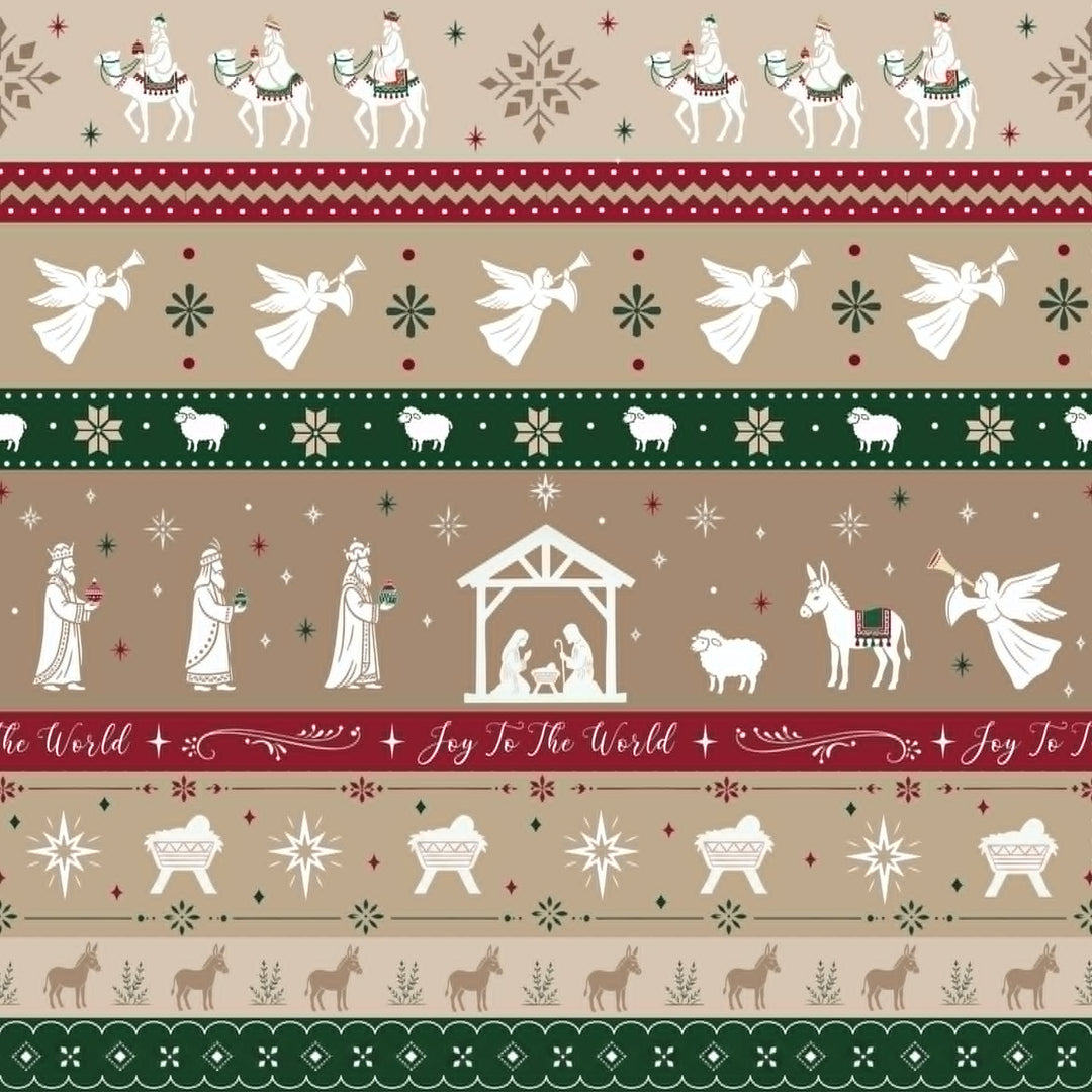Zippy - Christmas - Nativity Ribbed